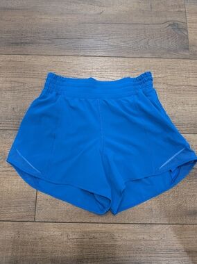 lululemon athletica cobalt blue athletic Shorts